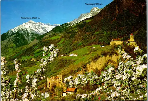 21776 - Italien - Meran , Schloß Tirol und Brunnenburg - nicht gelaufen