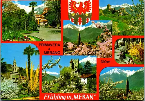 21780 - Italien - Meran , Mehrbildkarte - nicht gelaufen