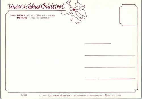 21780 - Italien - Meran , Mehrbildkarte - nicht gelaufen