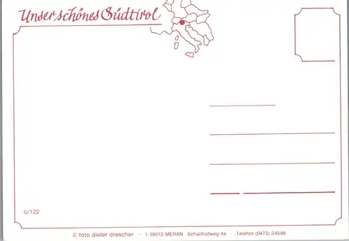 21787 - Italien - Meran , Schlösser , Castelli - nicht gelaufen