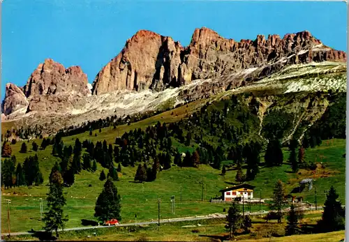 21792 - Italien - Passo Costalunga , Catinaccio , Karer Pass , Rosengarten - nicht gelaufen