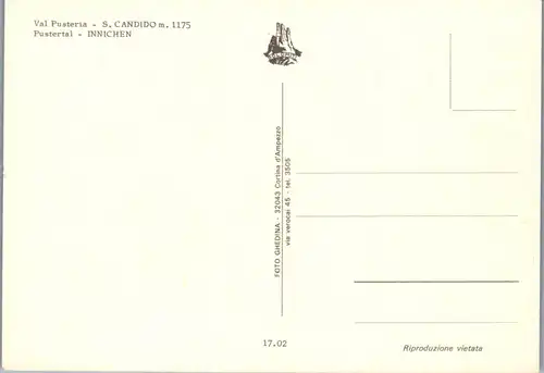 21794 - Italien - S. Candido , Innichen , Val Pusteria , Pustertal - nicht gelaufen