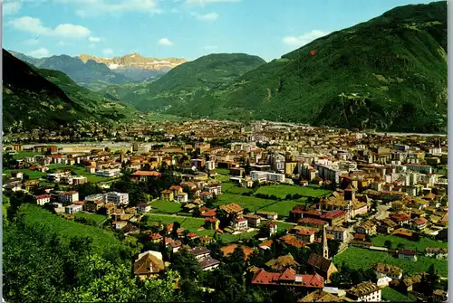 21798 - Italien - Bozen , Panorama verso il Catinaccio - nicht gelaufen