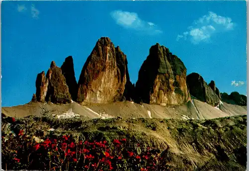 21800 - Italien - Tre Cime di Lavaredo , Versante Nord , Nordseite - nicht gelaufen