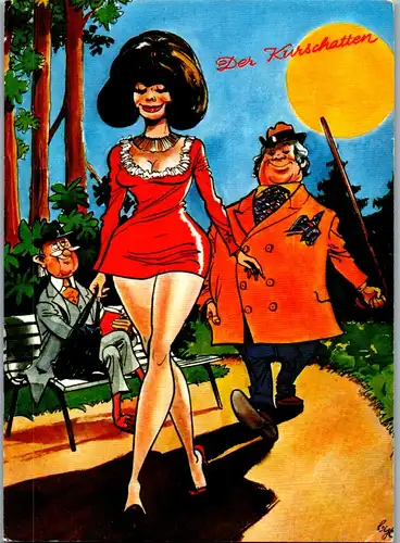 21805 - Humor - Der Kurschatten - gelaufen