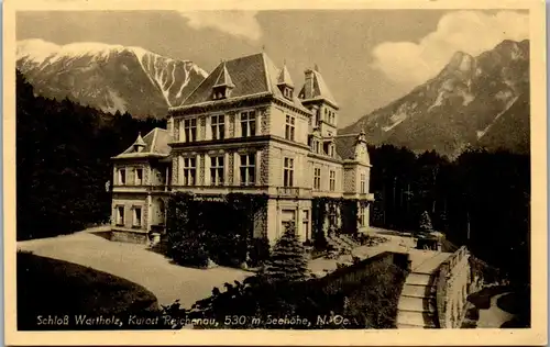 21813 - Niederösterreich - Reichenau , Schloß Wartholz , Villa - gelaufen 1950