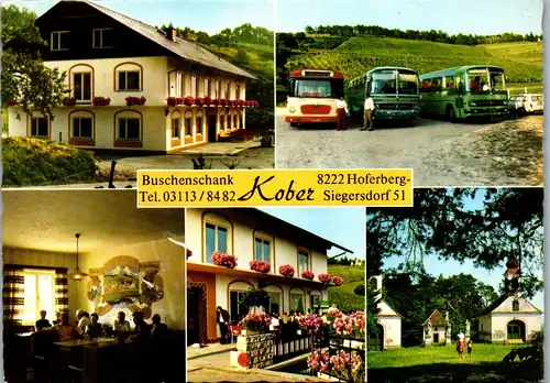 21824 - Steiermark - St. Johann bei Herberstein , Buschenschank Kober , Bus - nicht gelaufen