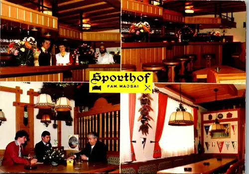 21840 - Burgenland - Gattendorf , Sporthof , Julius u. Veronika Majsai - gelaufen 1992