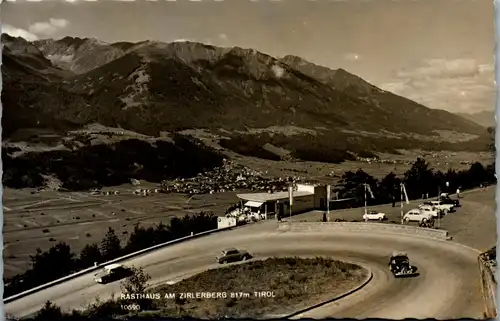 21857 - Tirol - Zirl , Rasthaus am Zirlerberg , Auto - nicht gelaufen