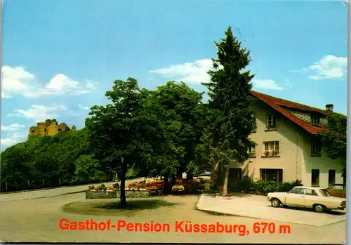 21866 - Deutschland - Küssaberg Bechtersbohl , Pension Küssaburg - gelaufen 1997