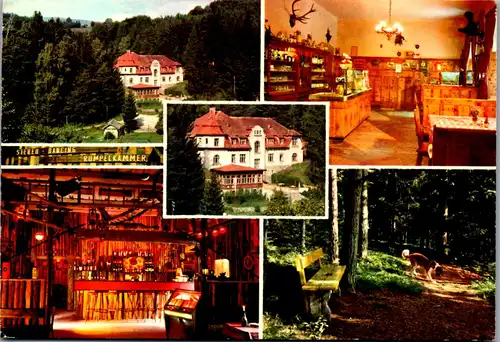 21895 - Niederösterreich - Mönichkirchen , Waldpension Mönichkirchnerhof , Hotel F. u. Z. Hering - gelaufen 1977