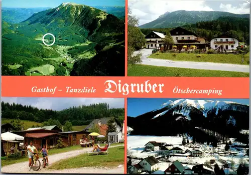 21897 - Niederösterreich - Lackenhof am Ötscher , Gasthof Digruber , Ötschercamping - nicht gelaufen