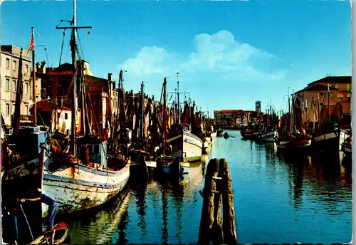21952 - Italien - Chioggia , Canale S. Domenico - gelaufen