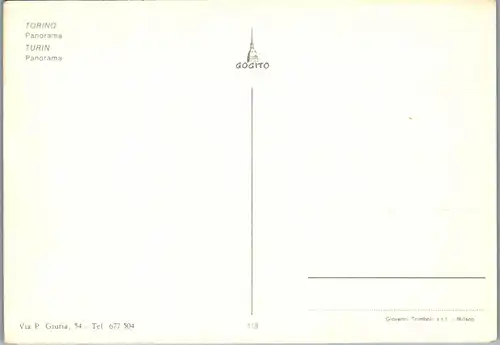 21977 - Italien - Torino , Panorama - nicht gelaufen