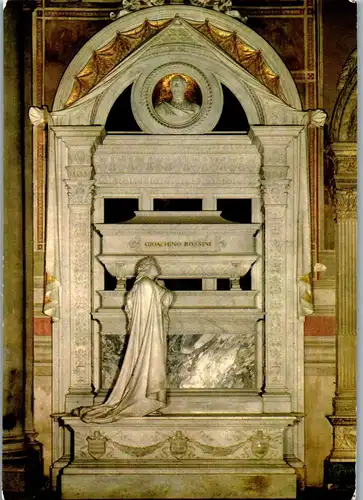 21982 - Italien - Firenze , Basilica di S. Croce , Tomba di G. Rossini  - nicht gelaufen