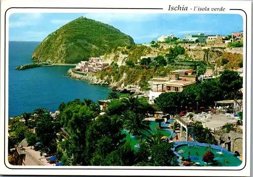 21985 - Italien - Ischia , l' isola verde , Sant Angelo , Giardini Aphrodite - gelaufen 1999
