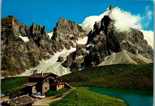 22037 - Italien - Baita Segantini , Gruppo delle Pale , Hütte , Palegruppe - nicht gelaufen