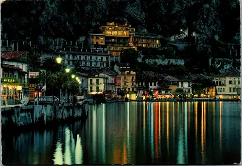 22060 - Italien - Limone , Lago di Garda , Notturno , Gardasee - gelaufen 1977