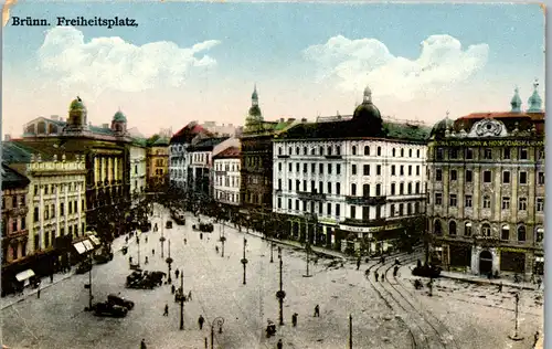 22106 - Tschechische Republik - Brünn , Brno , Freiheitsplatz - nicht gelaufen