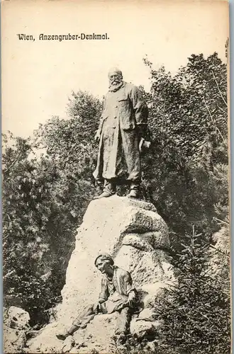 22121 - Wien - Anzengruber Denkmal - nicht gelaufen