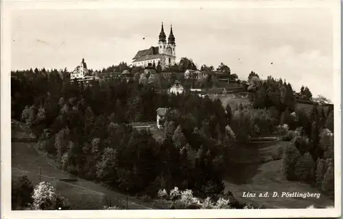 22124 - Oberösterreich - Linz an der Donau , Pöstlingberg - gelaufen 1942