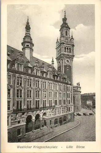 22136 - Frankreich - Lille , Westlicher Kriegsschauplatz , Börse - nicht gelaufen