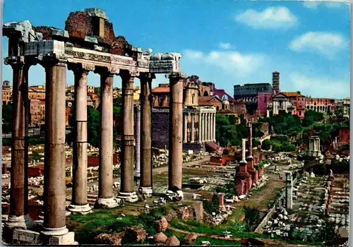 22137 - Italien - Rom , Foro Romano , Römisches Forum - nicht gelaufen