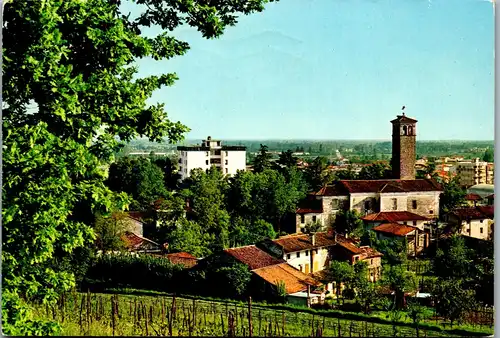 22141 - Italien - Manzano , Panorama - gelaufen 1977