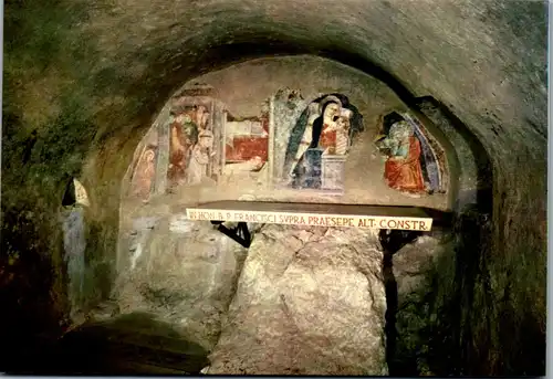 22157 - Italien - Greccio , Santuario Francescano del Presepio - nicht gelaufen