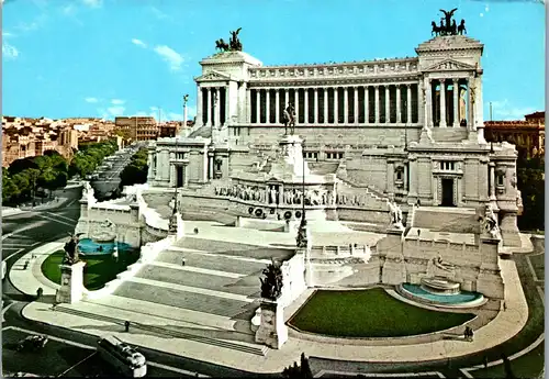 22158 - Italien - Rom , Monumento a Vittorio Emanuele II , Vittoriano - nicht gelaufen