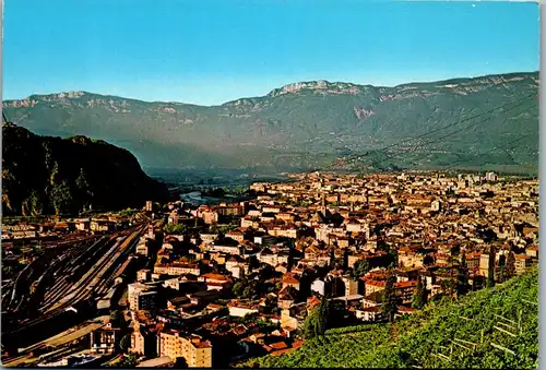 22177 - Italien - Bozen , Panorama verso la Mendola , Mendel - nicht gelaufen