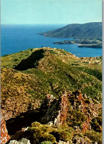 22193 - Italien - Elba Pittoresca , Porto Azzurro , Da Madonna del Monserrato ,  - nicht gelaufen
