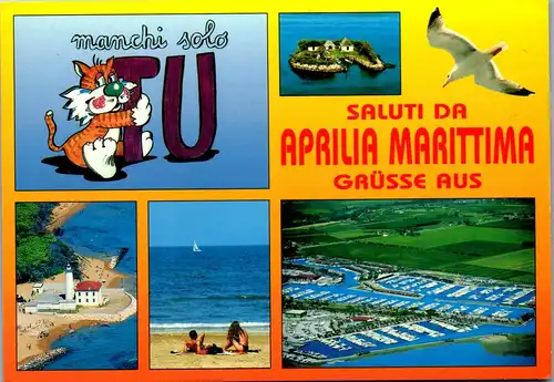 22200 - Italien - Aprilia Marittima , Punta Gabbiani - gelaufen 1999