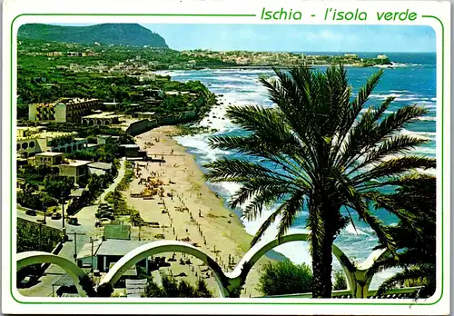 22217 - Italien - Isola d' Ischia , Isola Verde , Forio , Spiaggia di S. Francesco - gelaufen 1997