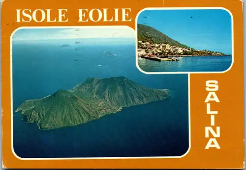 22225 - Italien - Sicilia , Salina , Isole Eolie , Aolische Inseln - gelaufen 1984
