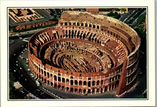 22232 - Italien - Rom , Il Colosseo visto dall' aereo - nicht gelaufen