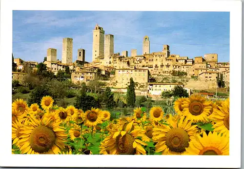 22234 - Italien - Siena , Citta di san Gimignano , Le Torri - gelaufen 2001