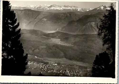 22256 - Italien - Caldaro , Kaltern , visto dal Passo della Mendola , vom Mendelpass gesehen - nicht gelaufen