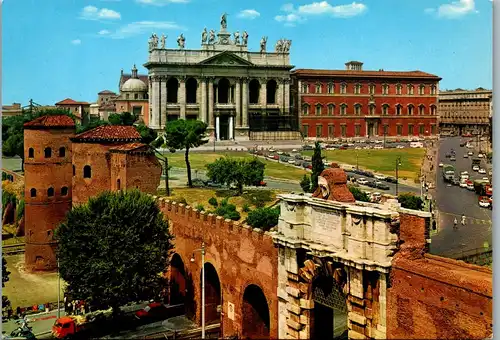 22278 - Italien - Rom , Basilica e Porta S. Giovanni - nicht gelaufen