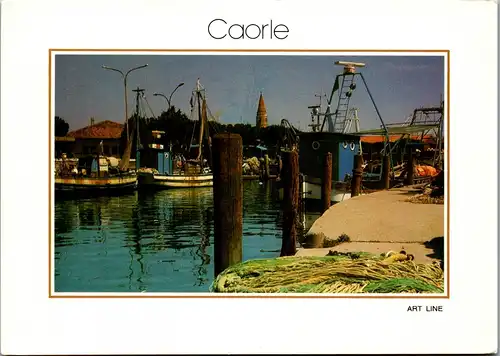 22292 - Italien - Caorle , Il Poro , Hafen - gelaufen 1989