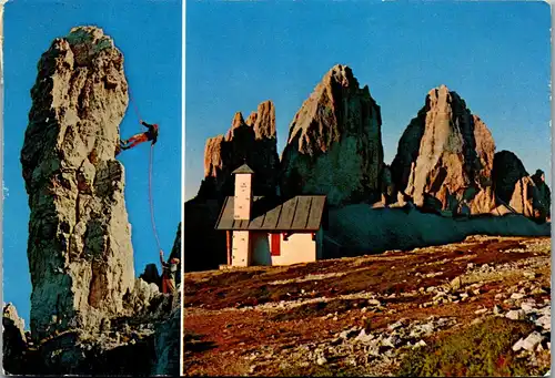 22363 - Italien - Tre Cime di Lavaredo , Salsiccia di Francoforte sul Paterno - gelaufen 1970