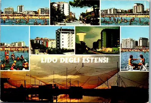 22365 - Italien - Lido Degli Estensi , Mehrbildkarte - gelaufen 1973