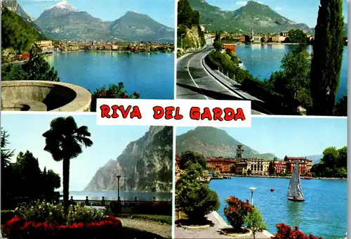 22387 - Italien - Riva del Garda , Mehrbildkarte - gelaufen 1975