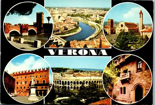 22393 - Italien - Verona , Mehrbildkarte  - nicht gelaufen