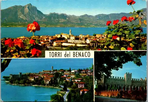 22394 - Italien - Torri del Benaco , Mehrbildkarte - nicht gelaufen