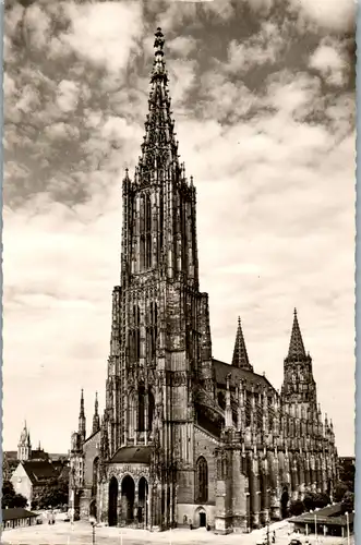 22400 - Deutschland - Münster in Ulm an der Donau , Kirchturm - nicht gelaufen