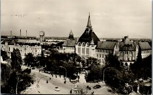 22404 - Ungarn - Kecskemet , Panorama - gelaufen