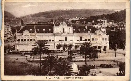 22412 - Frankreich - Nice , Nizza , Casino Municipal - nicht gelaufen