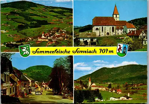 22430 - Steiermark - Semriach gegen Windhof , Schöckel , Mehrbildkarte  - gelaufen 1978