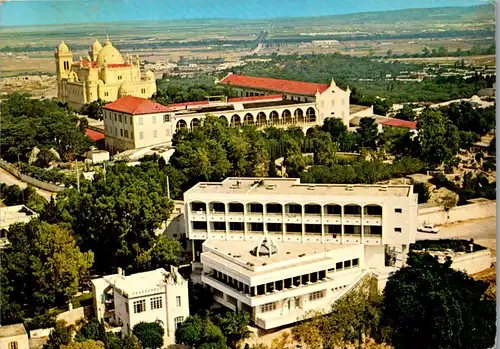 22431 - Tunesien - Karthago , Carthage , La Cathedrale et l' Hotel Reine Didon - gelaufen 1978